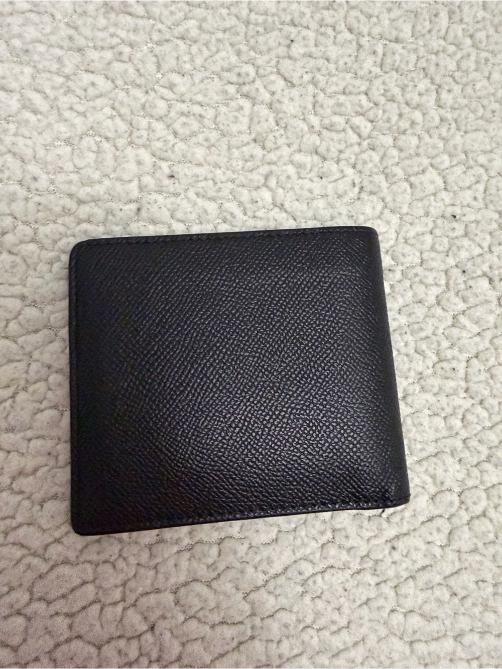 Men's Burberry Black Leather Bifold Wallet - Picture 2 of 11